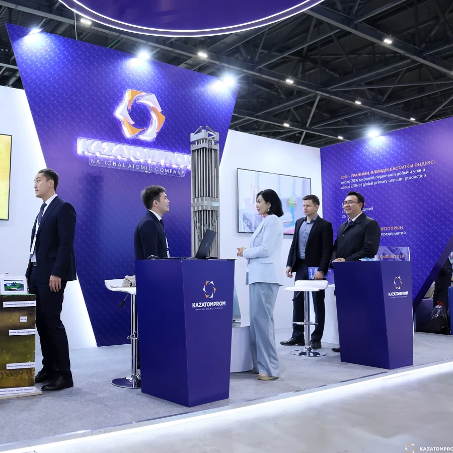 Kazatomprom demonstrated its achievements at the international exhibition KazAtomExpo