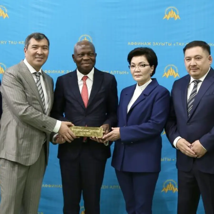 The Head of the ILO visited the Tau-Ken Altyn refinery